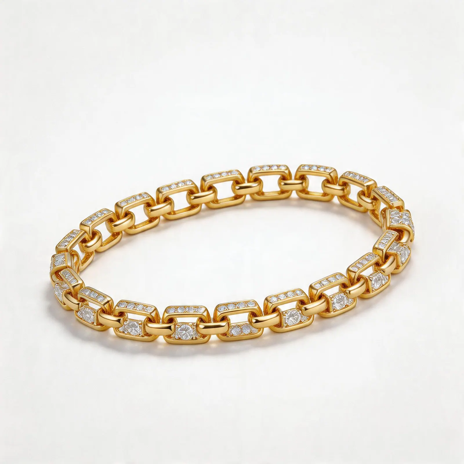 Diamond Tennis Bracelet before
