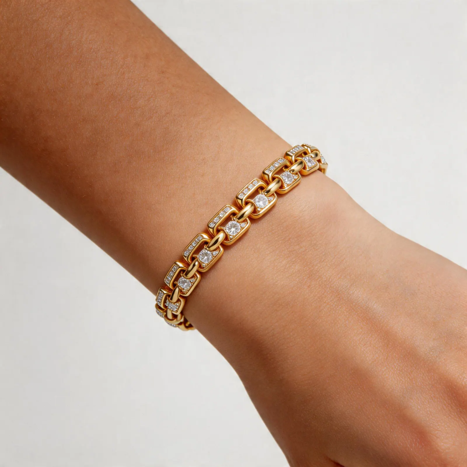 Diamond Tennis Bracelet after