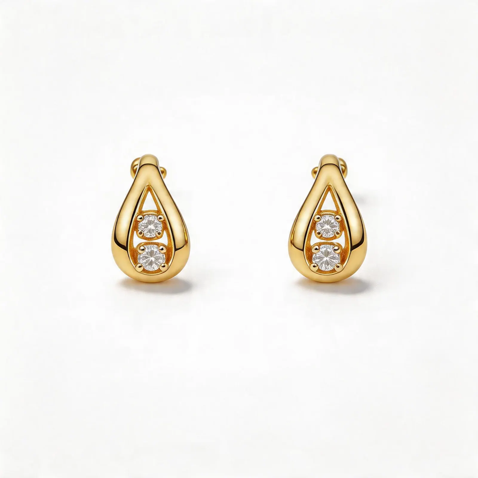 Diamond Accent Earrings before